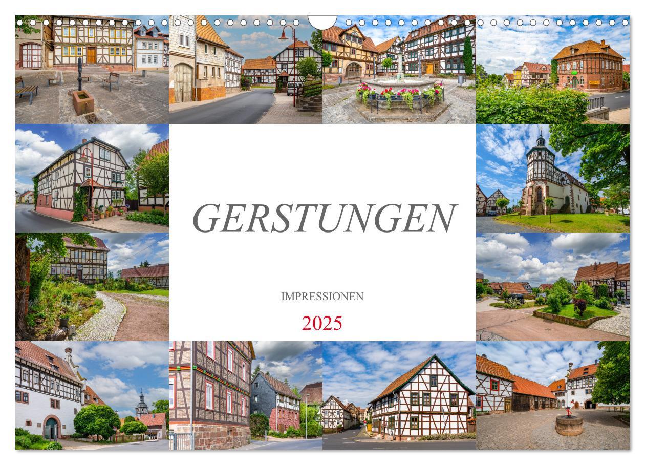 Cover: 9783383900907 | Gerstungen Impressionen (Wandkalender 2025 DIN A3 quer), CALVENDO...