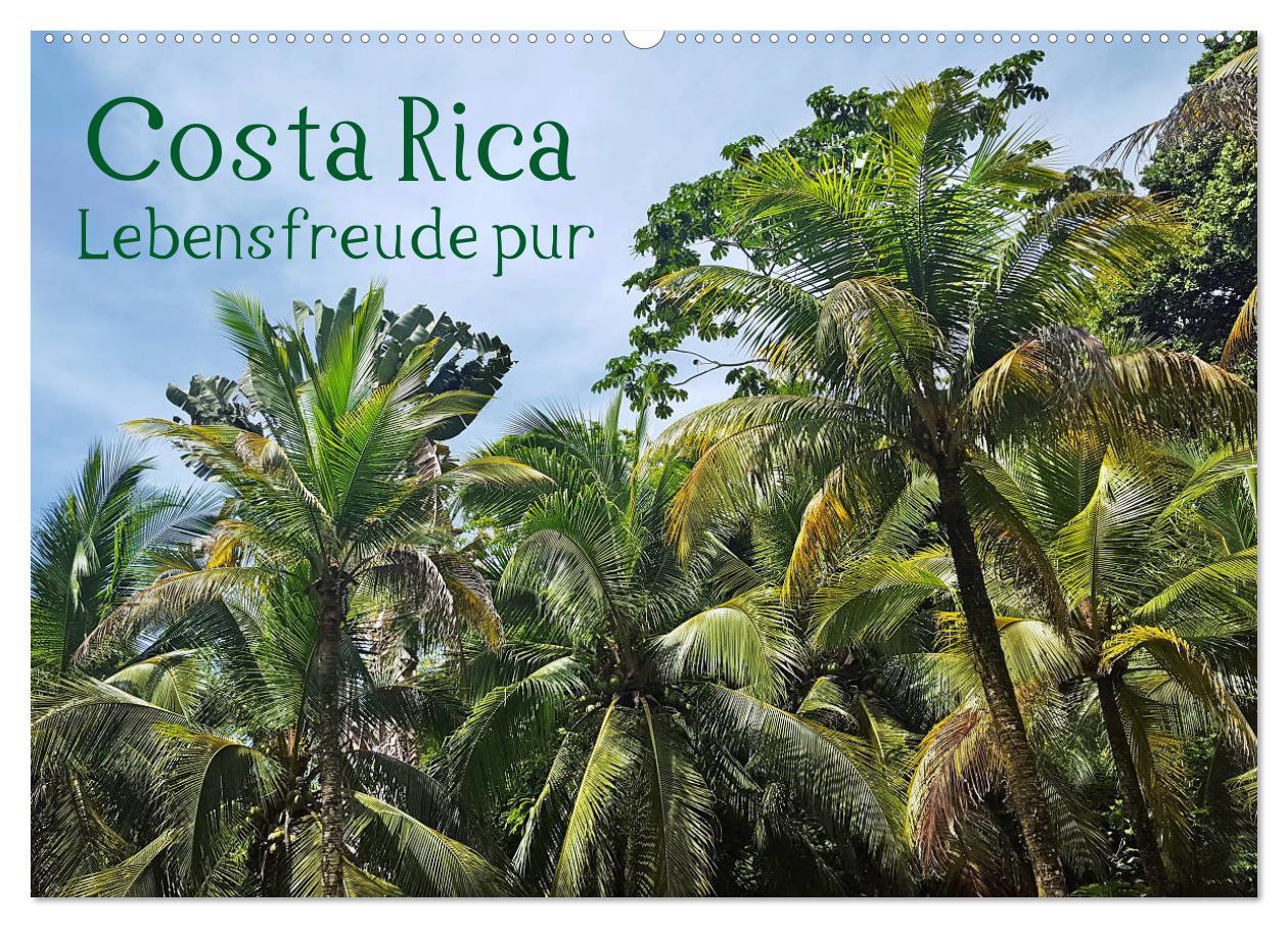 Cover: 9783435306183 | Costa Rica - Lebensfreude pur (Wandkalender 2025 DIN A2 quer),...