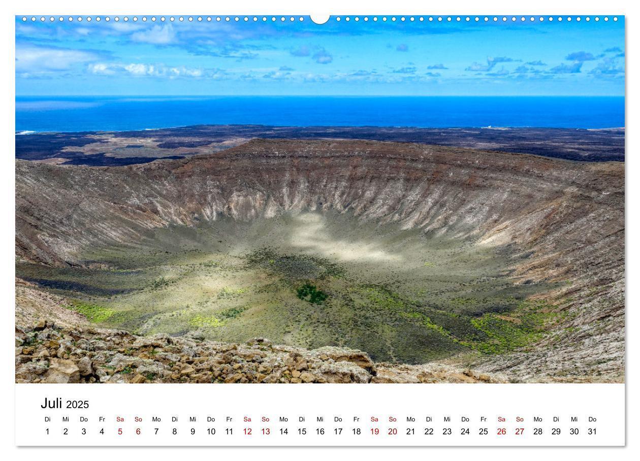 Bild: 9783435074624 | Lanzarote - Insel der spektakulären Landschaften (Wandkalender 2025...