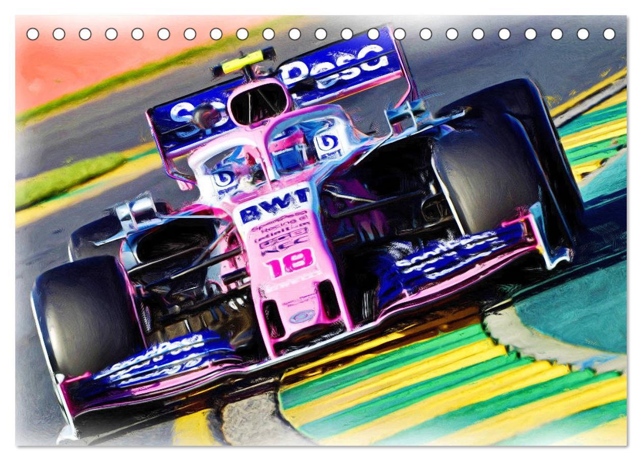 Bild: 9783435243266 | Faszinierende Formel 1 (Tischkalender 2025 DIN A5 quer), CALVENDO...