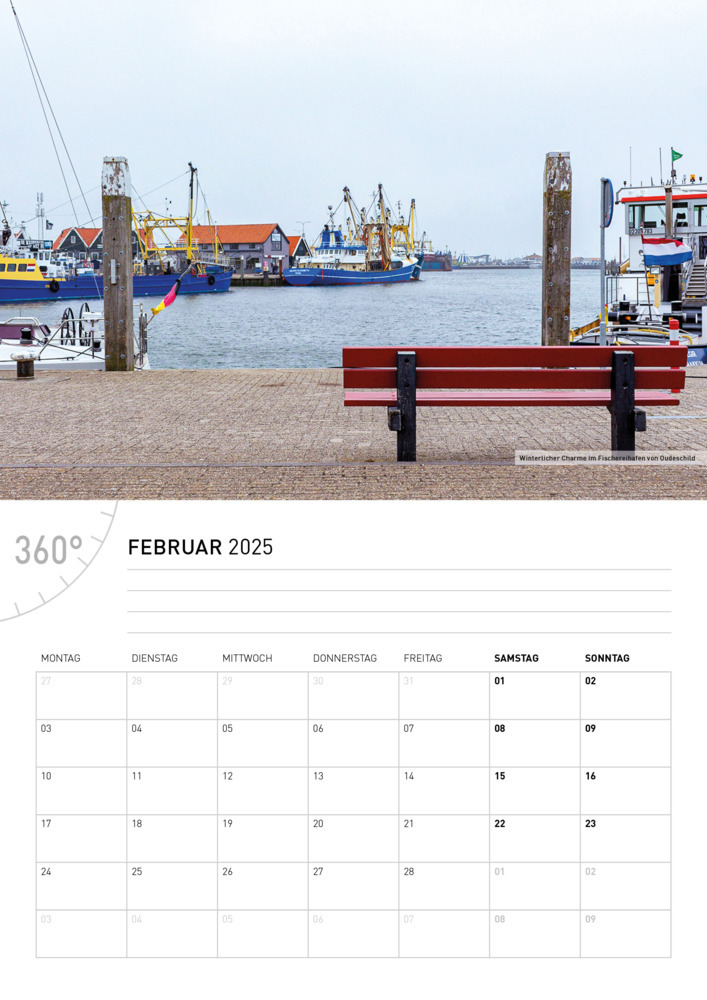 Bild: 9783968555775 | 360° Texel Broschürenkalender 2025 | Tanja Neumann | Kalender | 28 S.