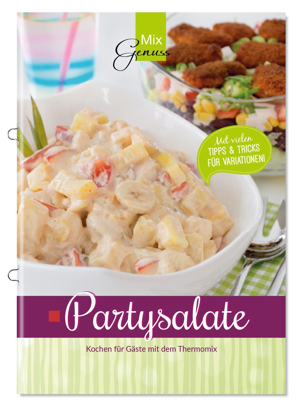 Cover: 9783943807837 | Partysalate | Kochen für Gäste mit dem Thermomix® | Corinna Wild