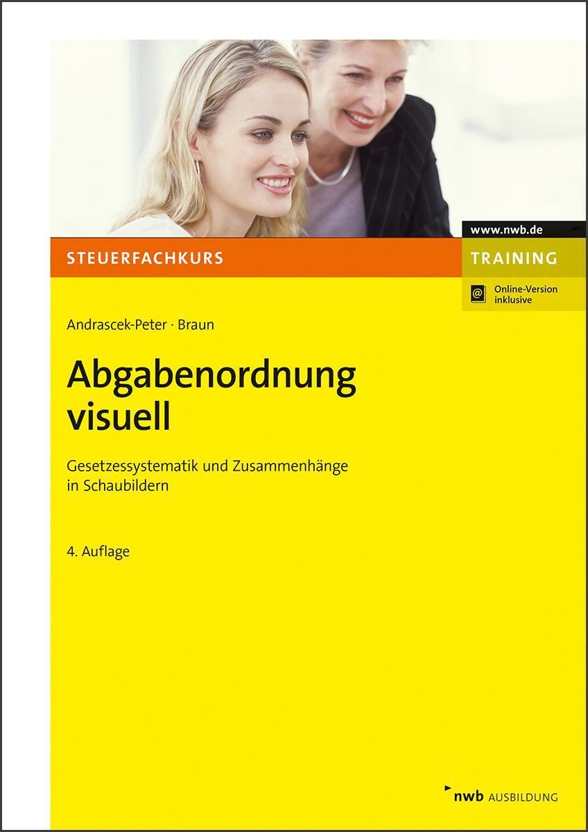 Cover: 9783482549342 | Abgabenordnung visuell | Ramona Andrascek-Peter (u. a.) | Bundle