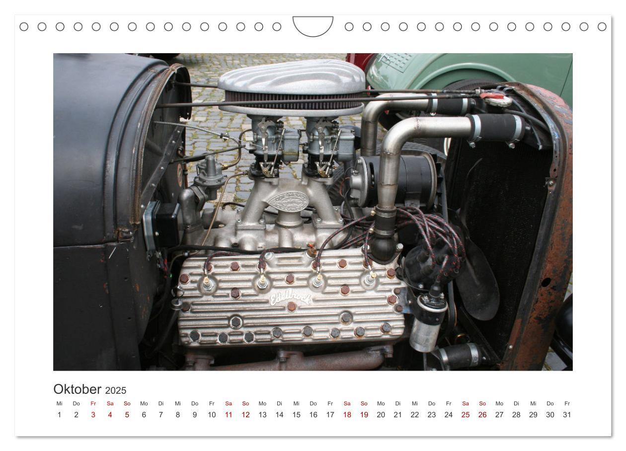 Bild: 9783435044429 | Ford Flathead V8 Motoren (Wandkalender 2025 DIN A4 quer), CALVENDO...