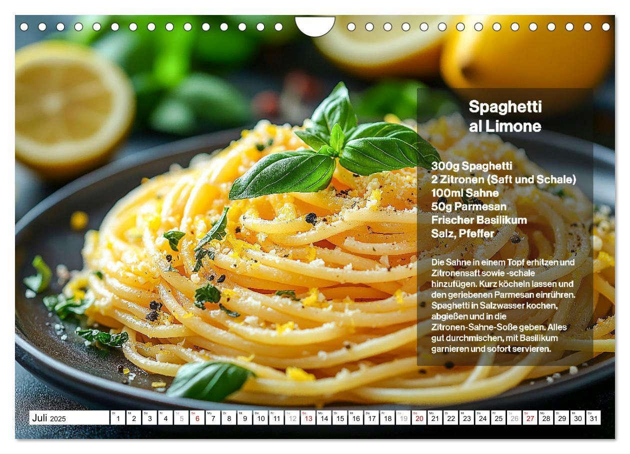 Bild: 9783457207598 | Italienische Spaghetti Rezepte - Leckere Soßen für jeden Monat...