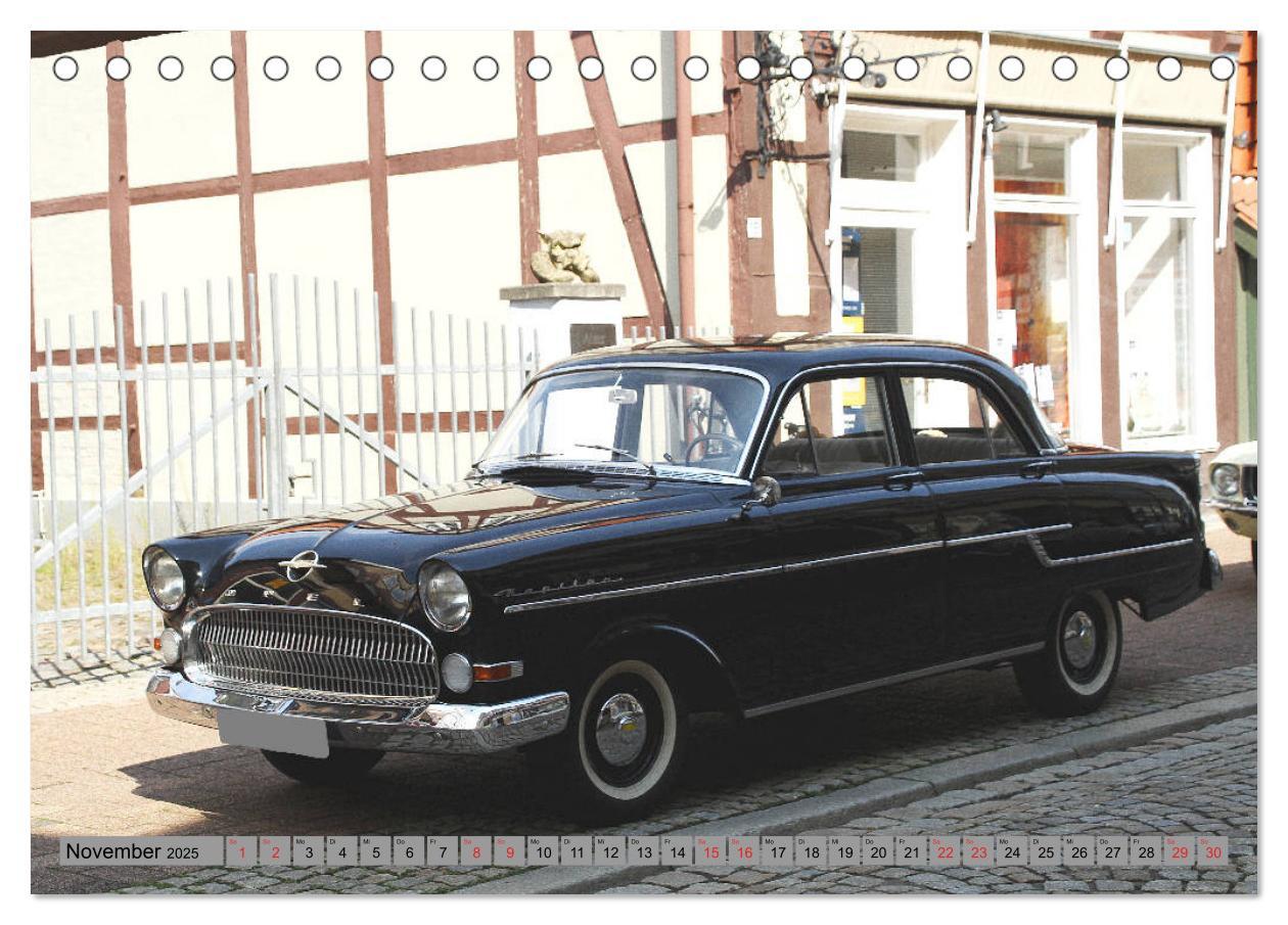 Bild: 9783435157204 | Opel Oldtimer mit dem Blitz (Tischkalender 2025 DIN A5 quer),...