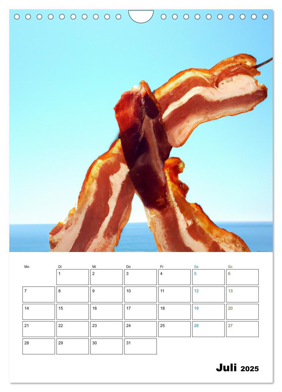 Bild: 9783435886111 | Bacon Kalender - Wir lieben Bacon (Wandkalender 2025 DIN A4 hoch),...