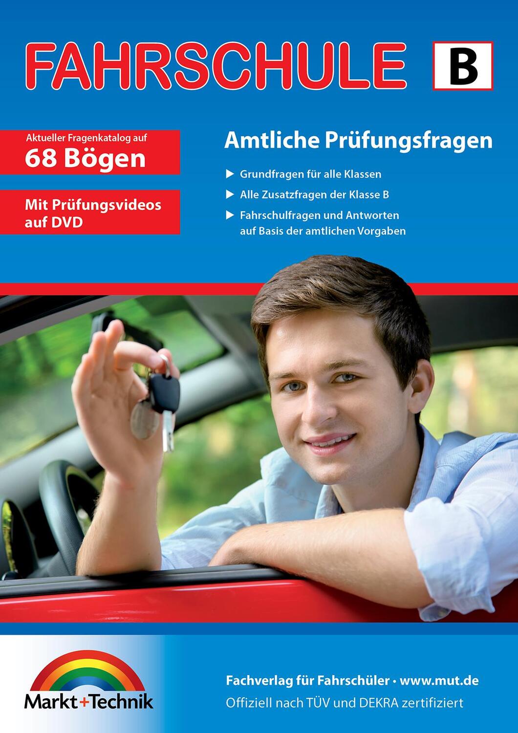 Cover: 9783959821117 | Führerschein Fragebogen Klasse B - Auto Theorieprüfung original...