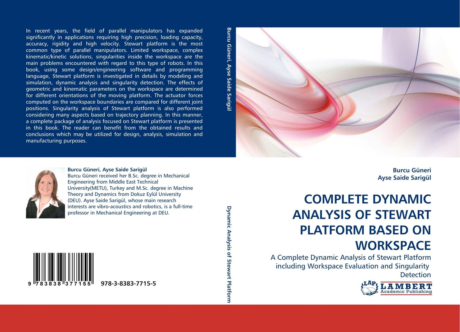 Cover: 9783838377155 | COMPLETE DYNAMIC ANALYSIS OF STEWART PLATFORM BASED ON WORKSPACE