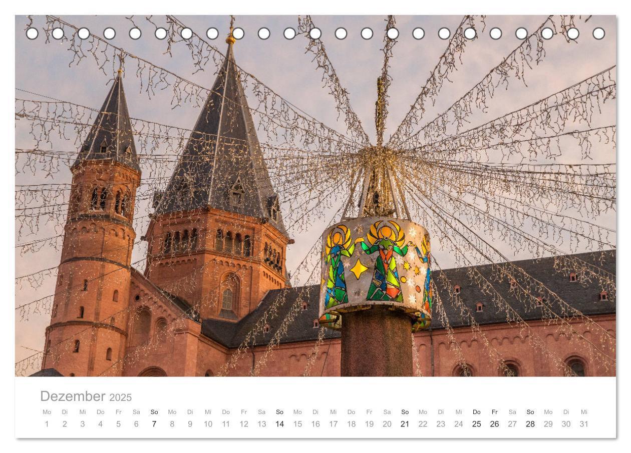 Bild: 9783435373628 | Mein Mainz (Tischkalender 2025 DIN A5 quer), CALVENDO Monatskalender