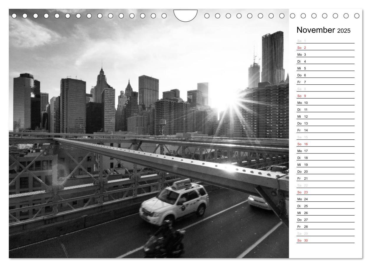 Bild: 9783435525171 | New York (Wandkalender 2025 DIN A4 quer), CALVENDO Monatskalender