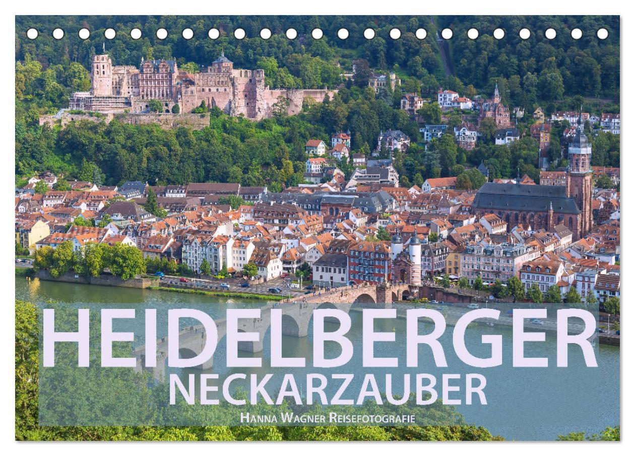 Cover: 9783435330416 | Heidelberger Neckarzauber (Tischkalender 2025 DIN A5 quer),...