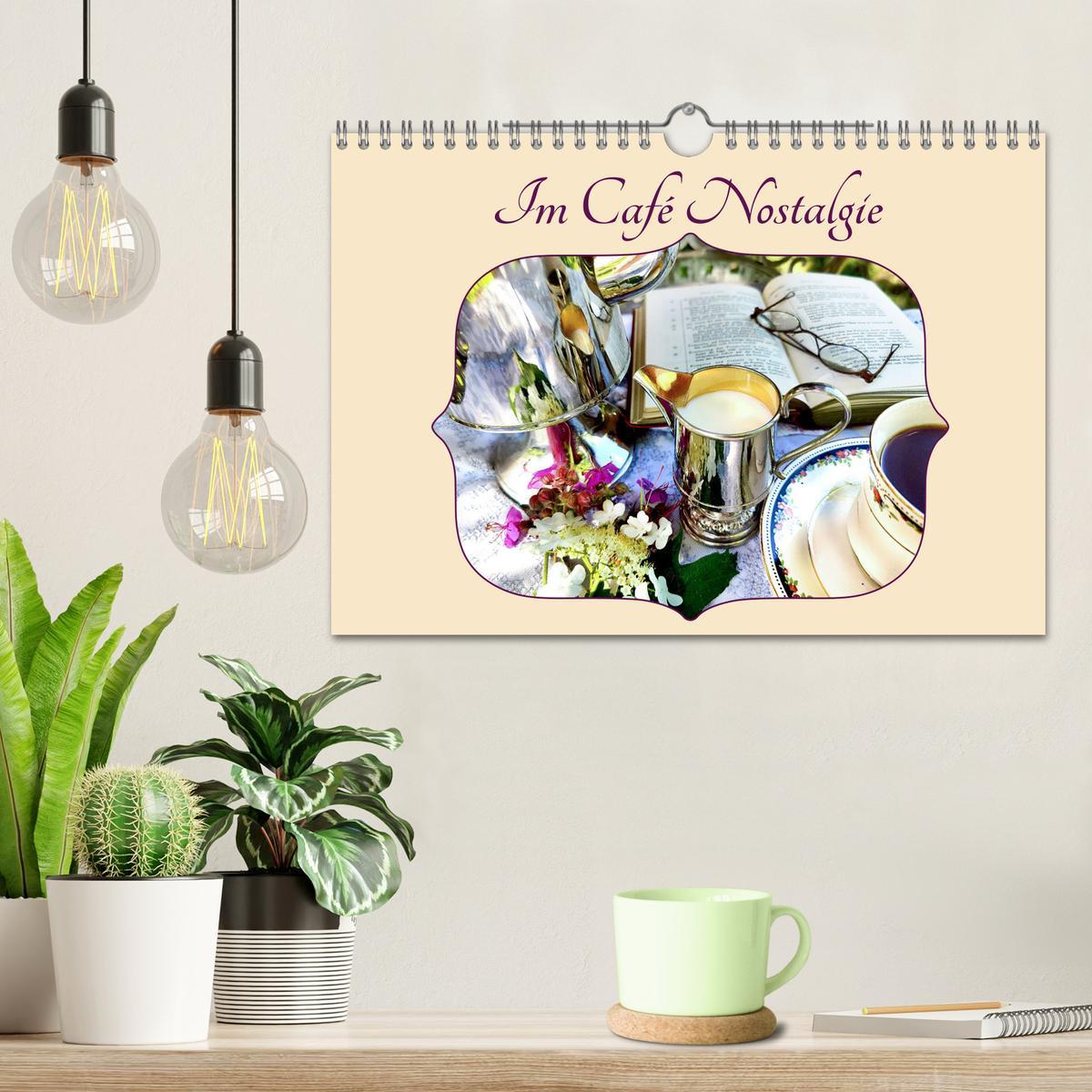 Bild: 9783383961199 | Im Café Nostalgie (Wandkalender 2025 DIN A4 quer), CALVENDO...