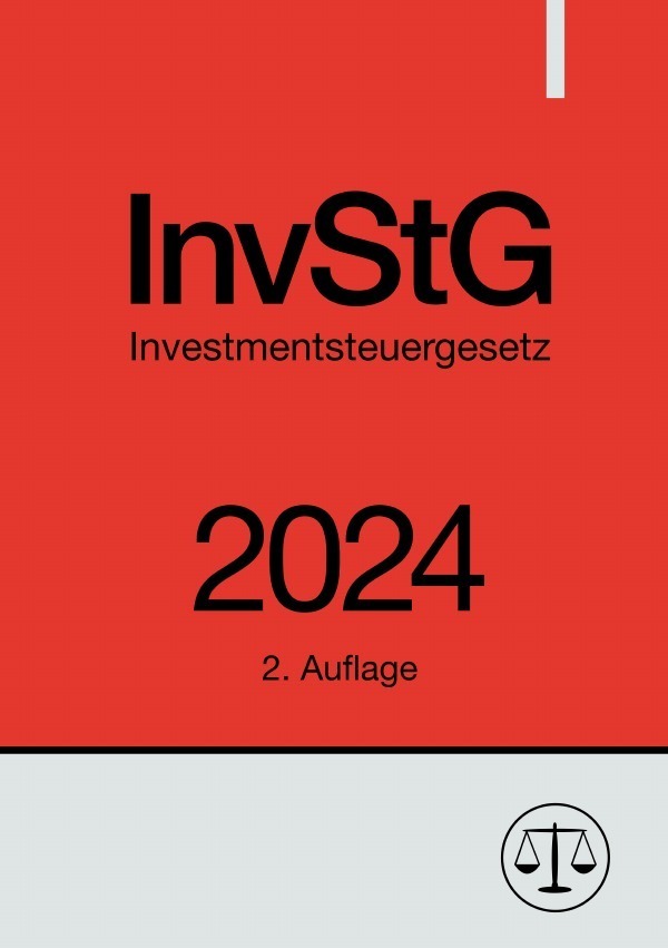 Cover: 9783758499357 | Investmentsteuergesetz - InvStG 2024 | DE | Ronny Studier | Buch