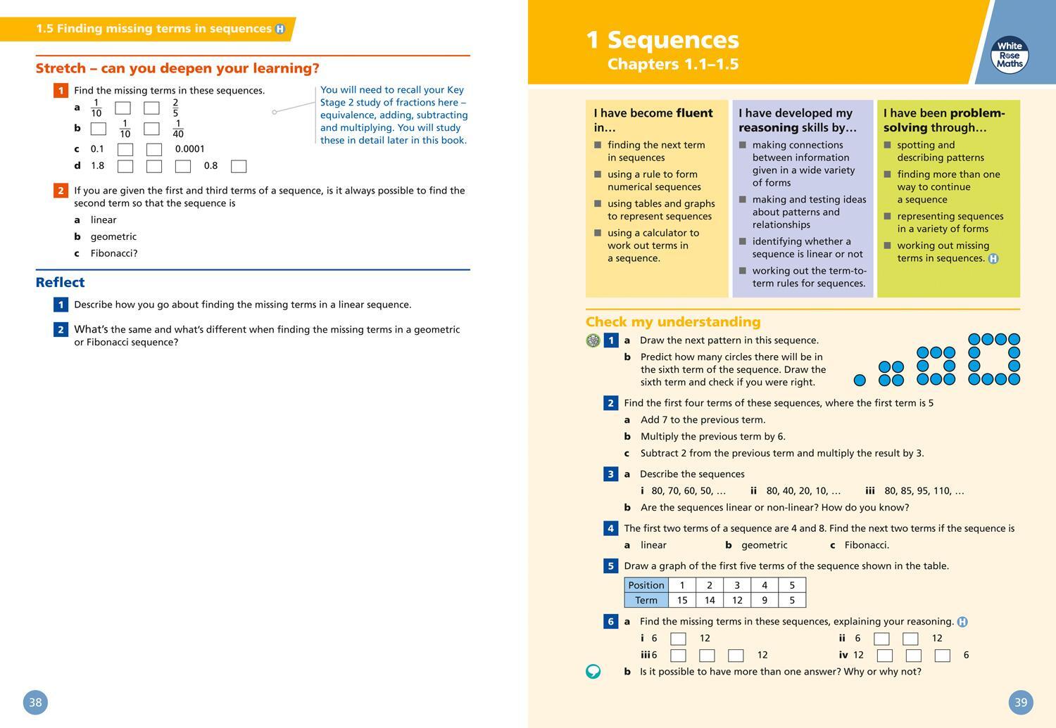 Bild: 9780008400880 | Key Stage 3 Maths Student Book 1 | Caroline Hamilton (u. a.) | Buch