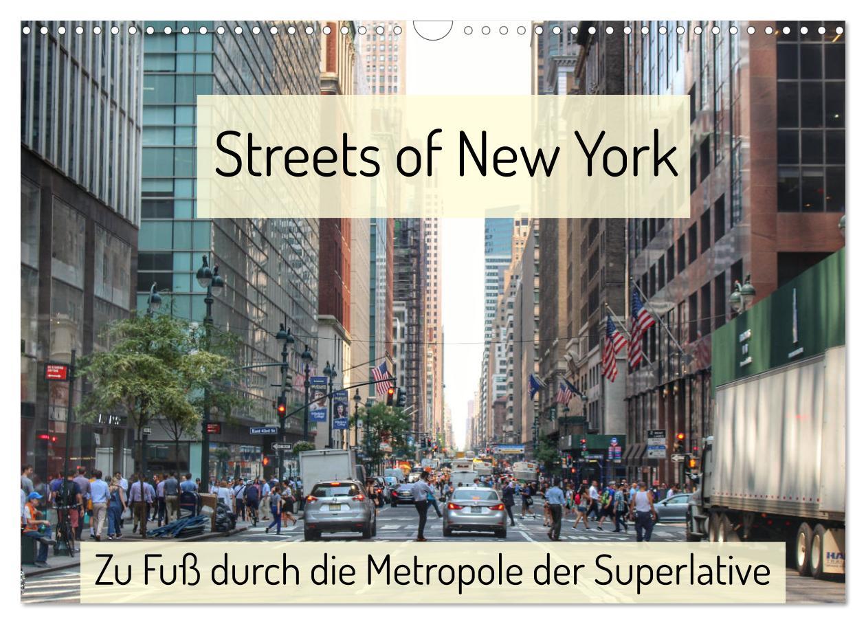 Cover: 9783383975363 | Streets of New York - Zu Fuß durch die Metropole der Superlative...