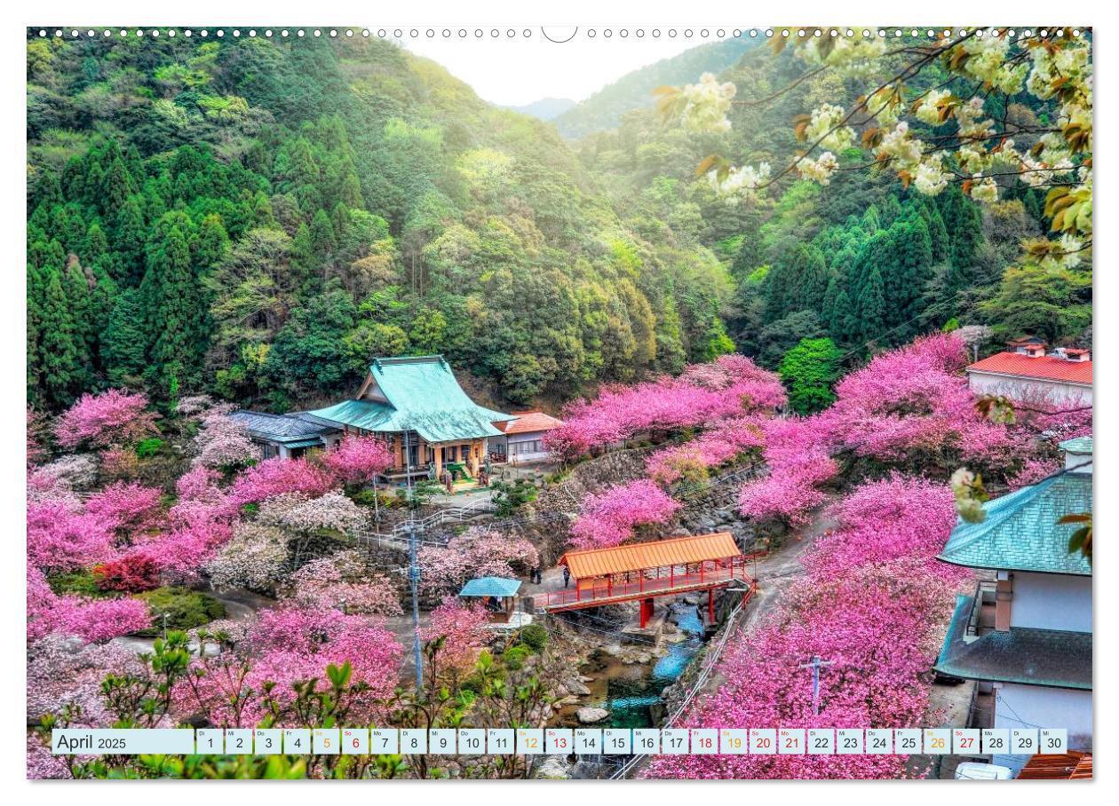 Bild: 9783435476916 | Japan - Hightech und Tradition (Wandkalender 2025 DIN A2 quer),...