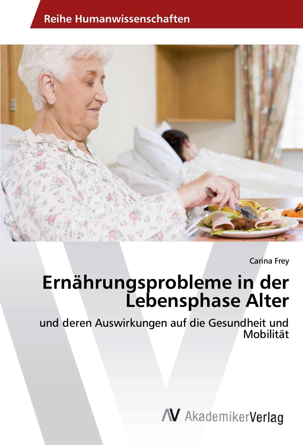 Cover: 9783639881288 | Ernährungsprobleme in der Lebensphase Alter | Carina Frey | Buch