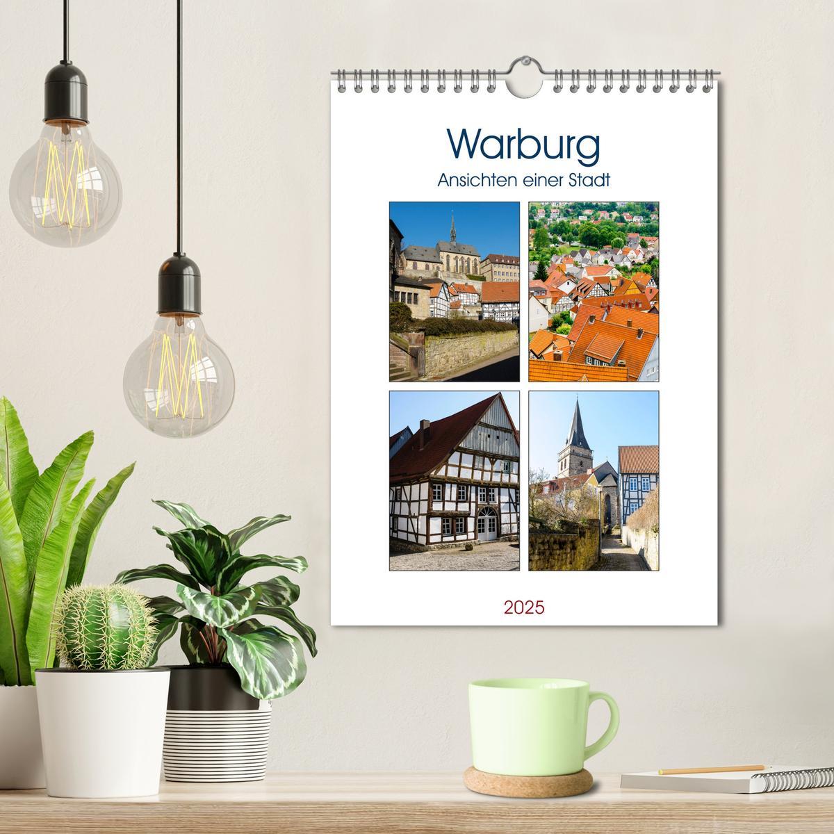 Bild: 9783435991389 | Warburg - Ansichten einer Stadt (Wandkalender 2025 DIN A4 hoch),...