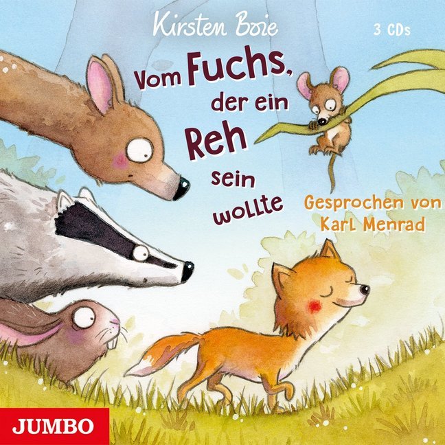 Cover: 9783833739774 | Vom Fuchs, der ein Reh sein wollte, 3 Audio-CDs | Kirsten Boie | CD