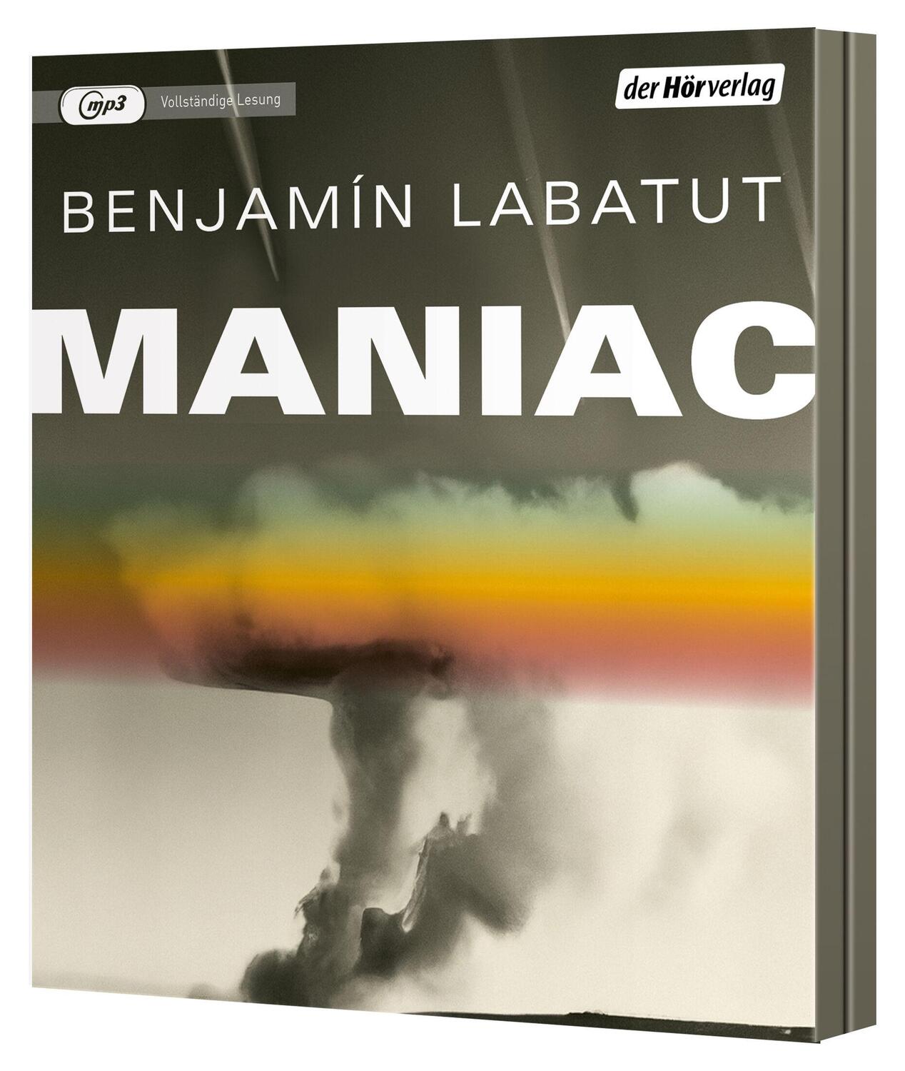 Bild: 9783844550290 | Maniac | Benjamín Labatut | MP3 | 2 | Deutsch | 2023 | Der Hörverlag