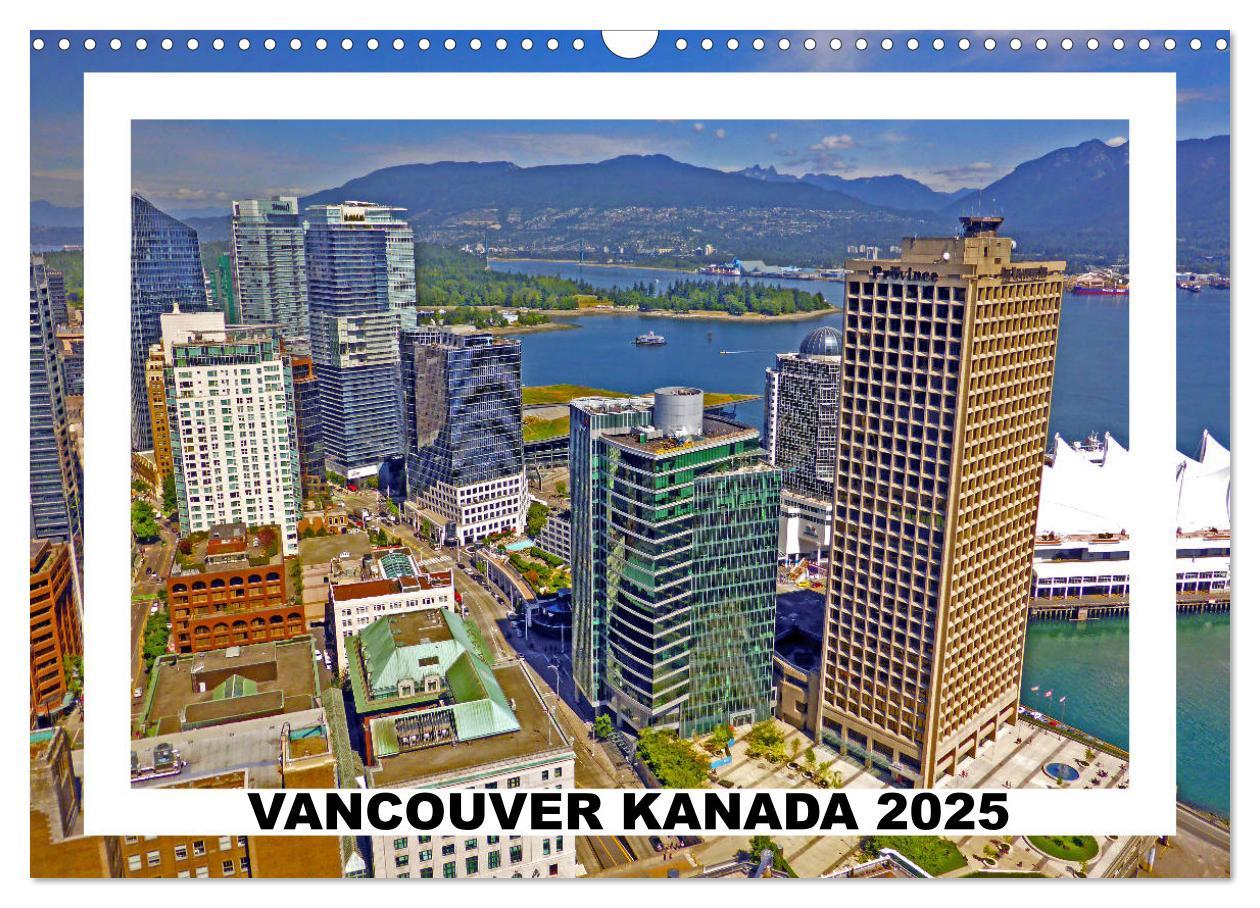 Cover: 9783435206667 | Vancouver Kanada 2025 (Wandkalender 2025 DIN A3 quer), CALVENDO...