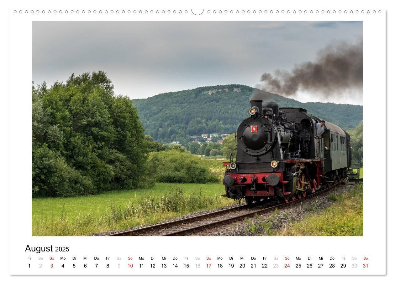 Bild: 9783435560271 | Mit der Eisenbahn in die Fränkische Schweiz (Wandkalender 2025 DIN...