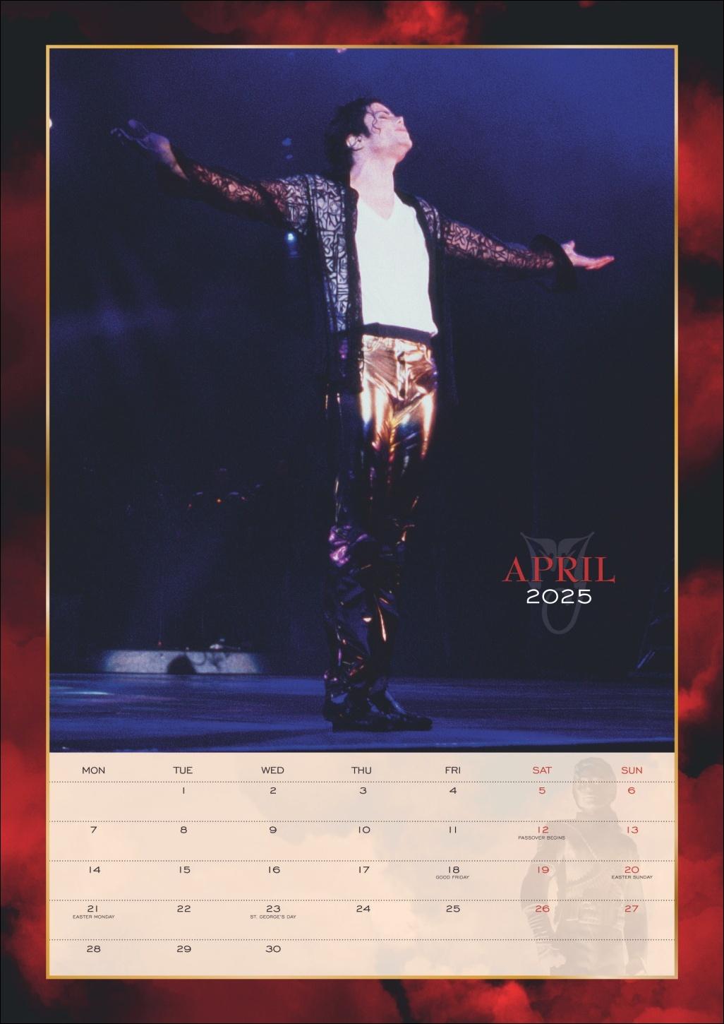 Bild: 9783840196737 | Michael Jackson Posterkalender 2025 | Michael Jackson | Kalender