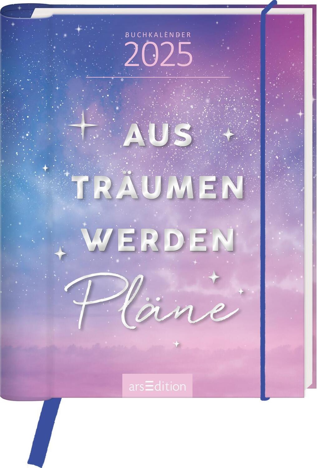 Cover: 4014489133728 | Taschenkalender Aus Träumen werden Pläne 2025 | Kalender | 176 S.