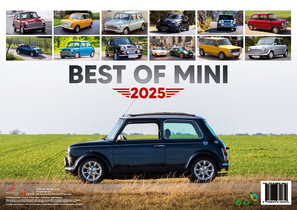 Bild: 9798893610604 | Best of Mini 2025 | Der Mini Cooper Kalender | Kalender | 14 S. | 2025