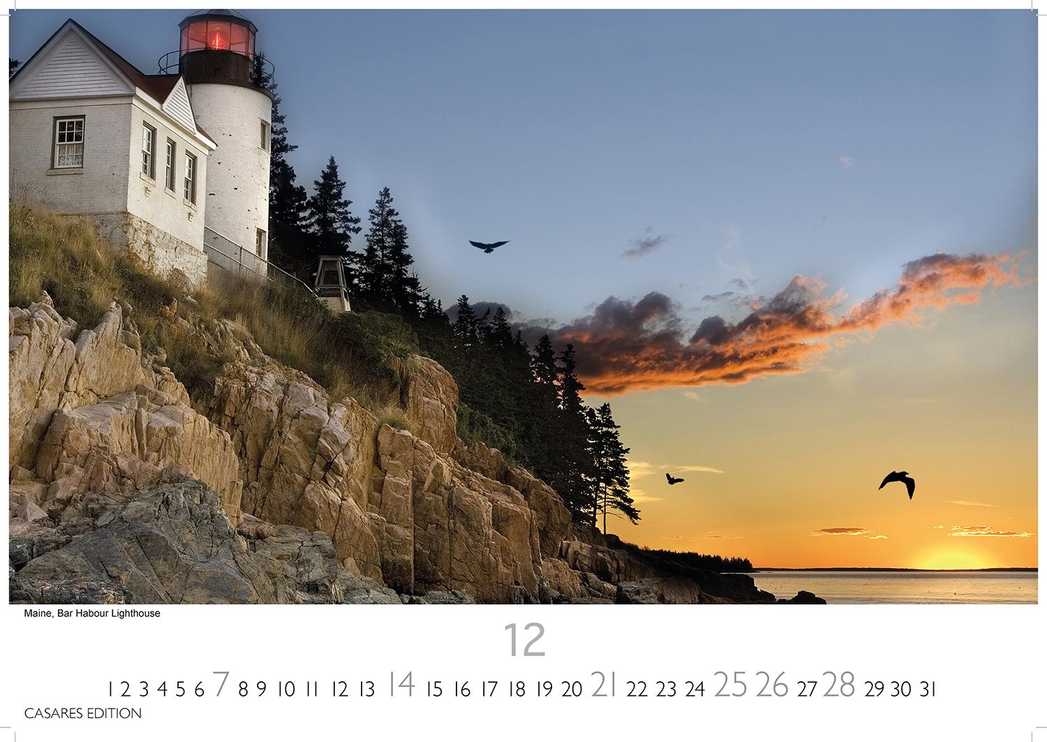 Bild: 9781835242827 | New England 2025 L 35x50cm | Kalender | 14 S. | Deutsch | 2025