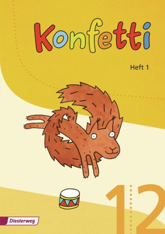 Cover: 9783425025049 | Konfetti - Heft 1 + Anlauttabelle DIN A4 | Ausgabe 2013 | Broschüre