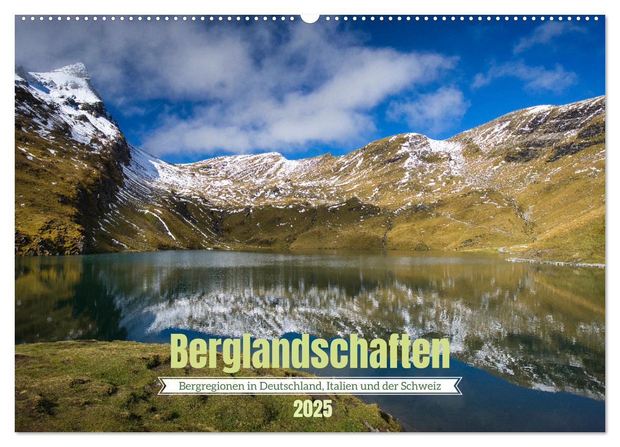 Cover: 9783435018543 | Berglandschaften - Deutschland, Italien und Schweiz (Wandkalender...