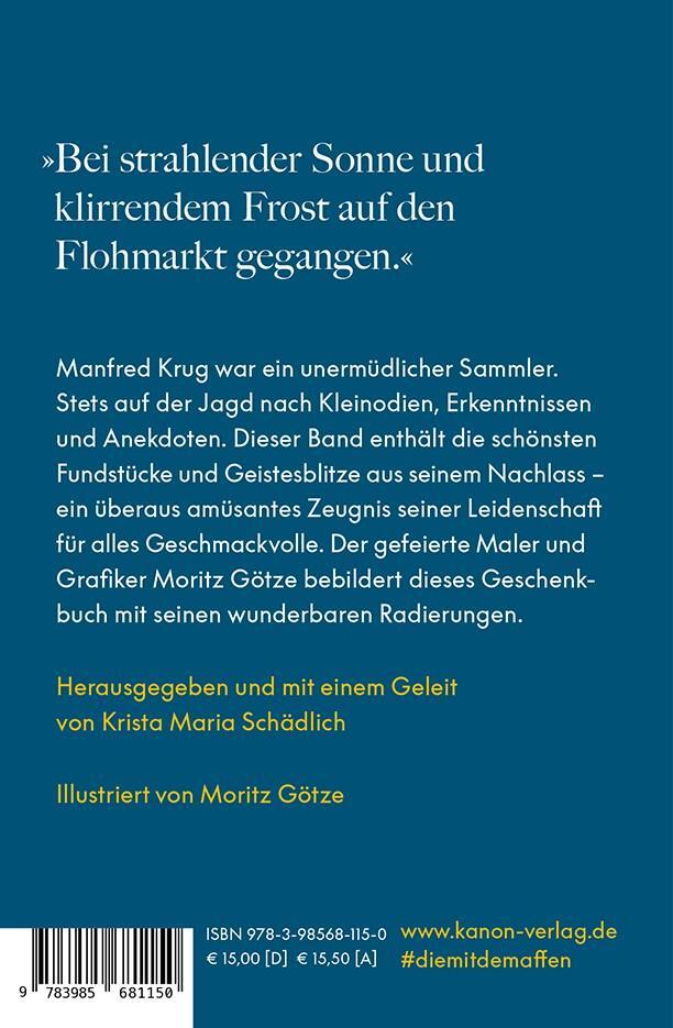 Rückseite: 9783985681150 | 'Mir fällt gerade ein...' | Ein Sammelsurium | Manfred Krug | Buch