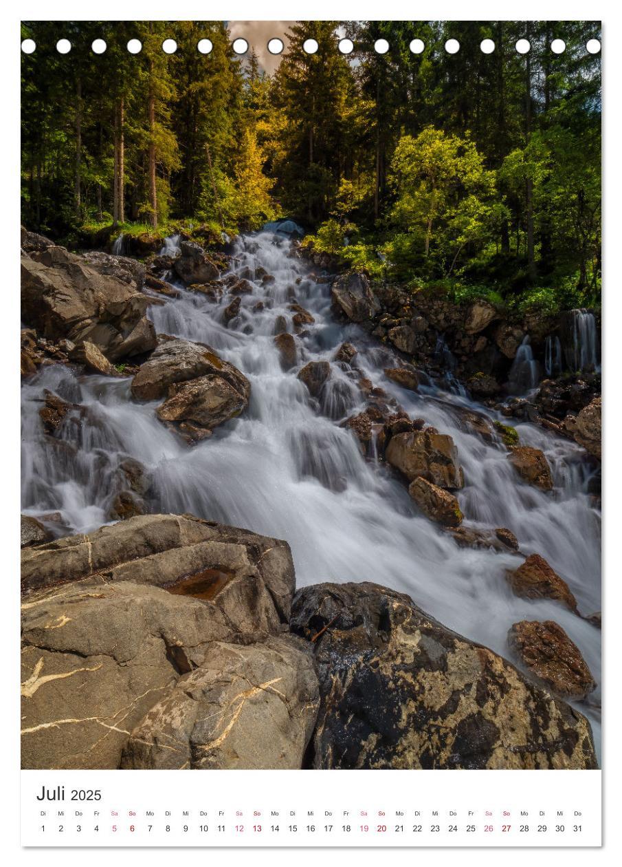 Bild: 9783435900534 | Allgäuer Wasserfälle (Tischkalender 2025 DIN A5 hoch), CALVENDO...