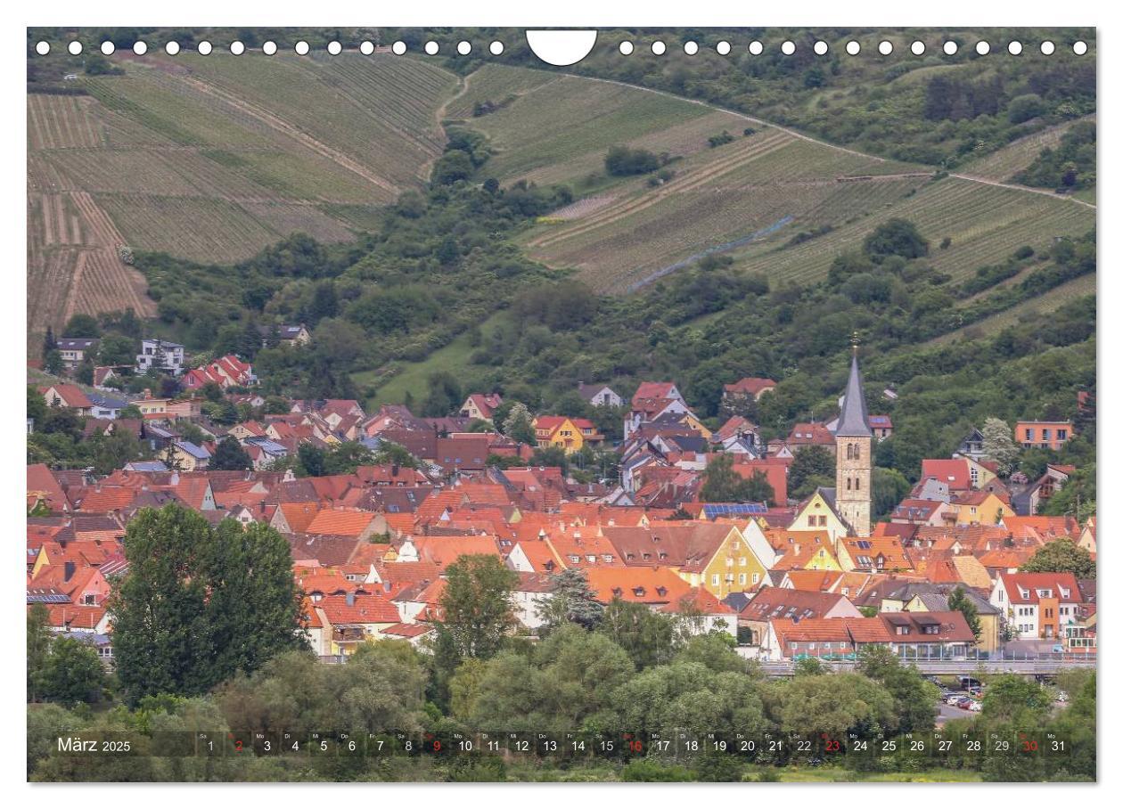 Bild: 9783435610884 | Weinland Franken (Wandkalender 2025 DIN A4 quer), CALVENDO...