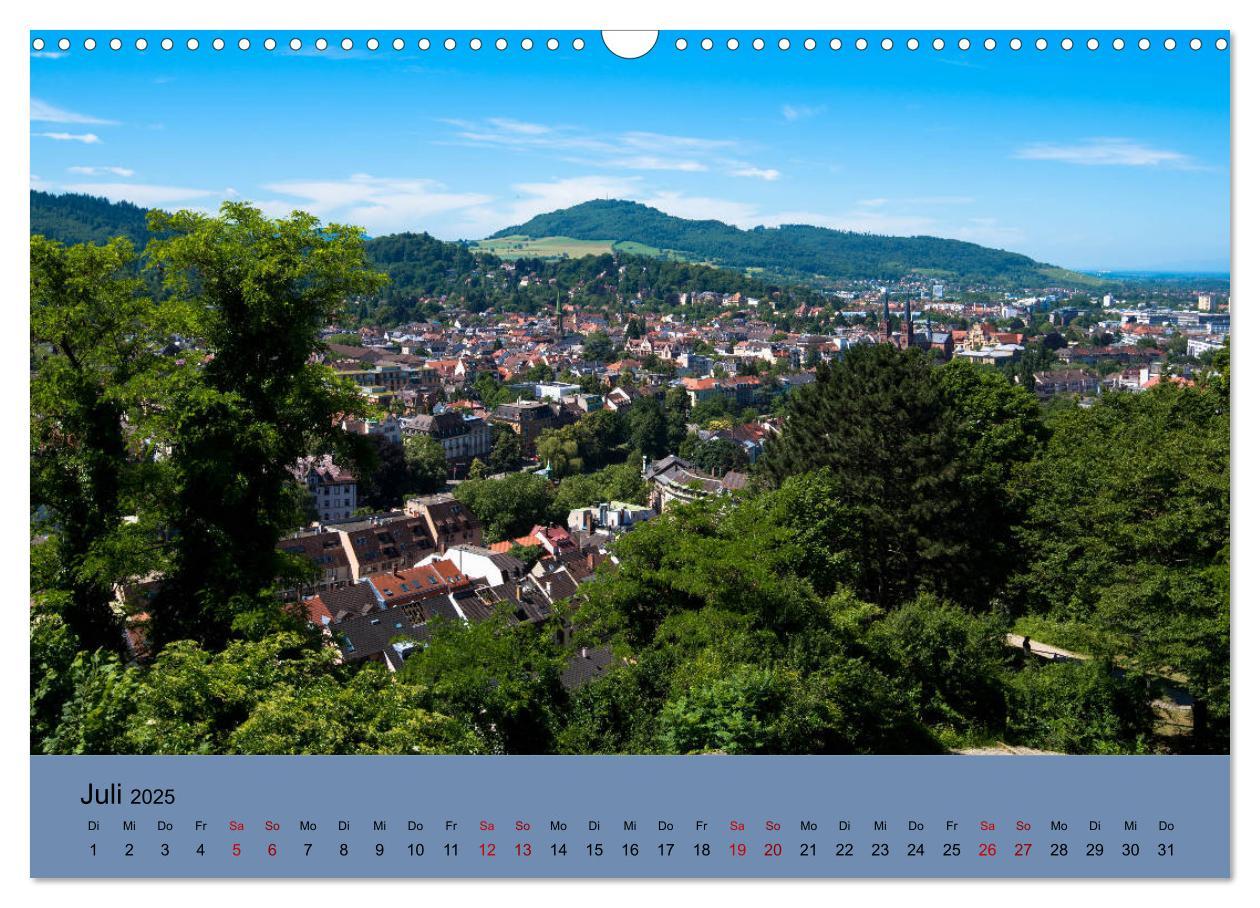 Bild: 9783435360758 | Wundervolles Freiburg (Wandkalender 2025 DIN A3 quer), CALVENDO...