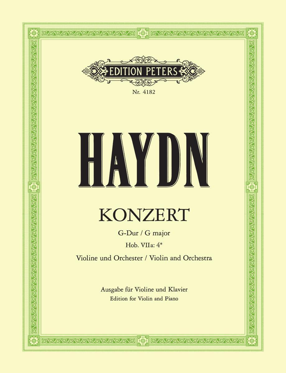 Cover: 9790014021009 | Violin Concerto in G Hob. VIIa:4 | Ferdinand Kuchler | Broschüre