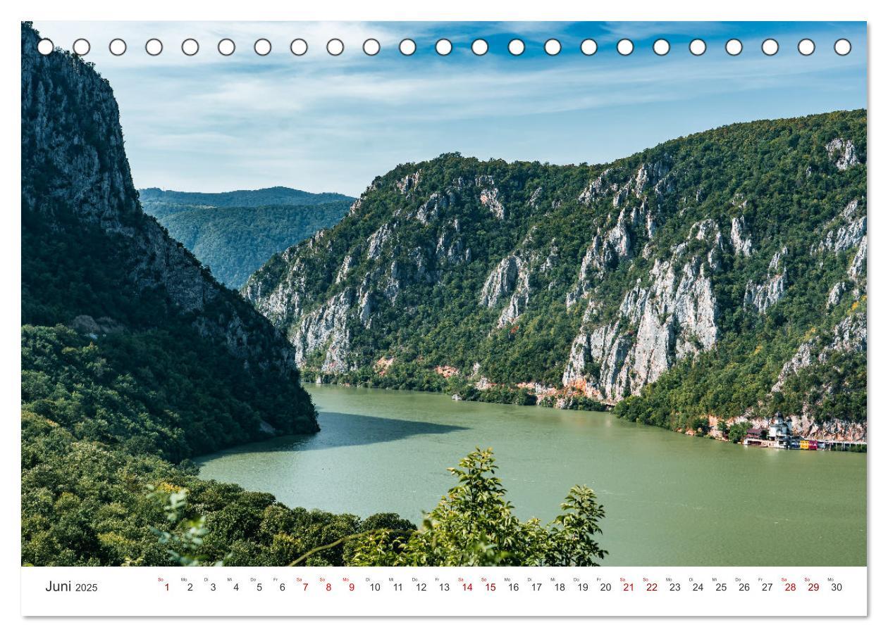 Bild: 9783435242245 | Serbien - Mosaikstein des Balkans (Tischkalender 2025 DIN A5 quer),...