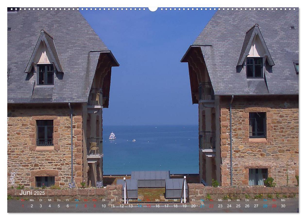 Bild: 9783435631926 | Bretagne - Sehnsucht in Blau (Wandkalender 2025 DIN A2 quer),...