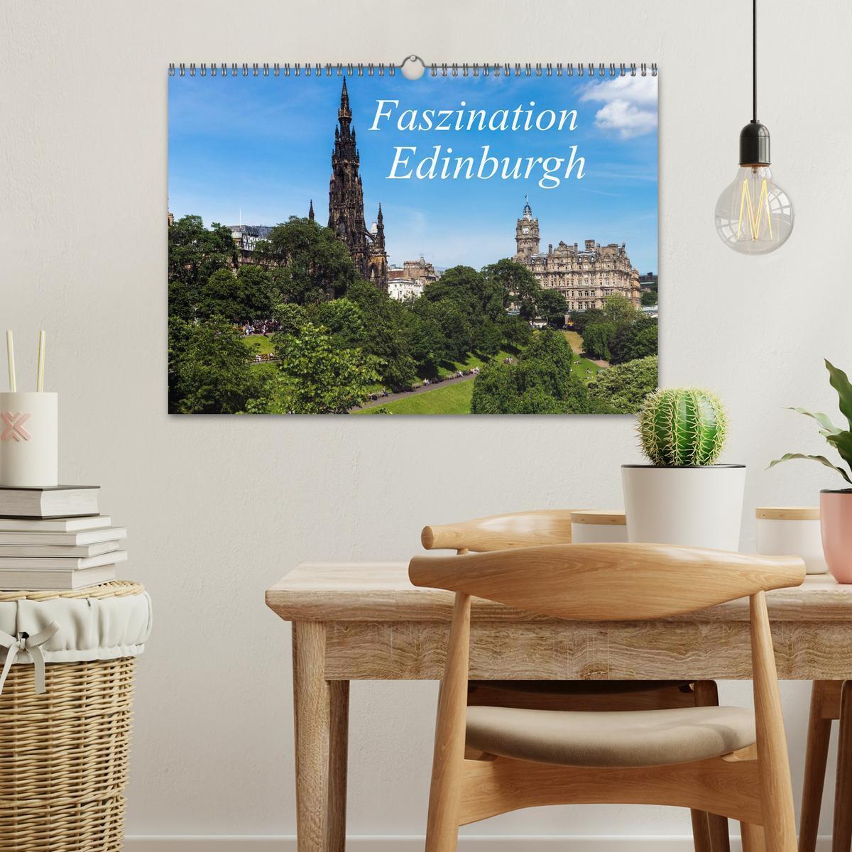 Bild: 9783435692934 | Faszination Edinburgh (Wandkalender 2025 DIN A3 quer), CALVENDO...