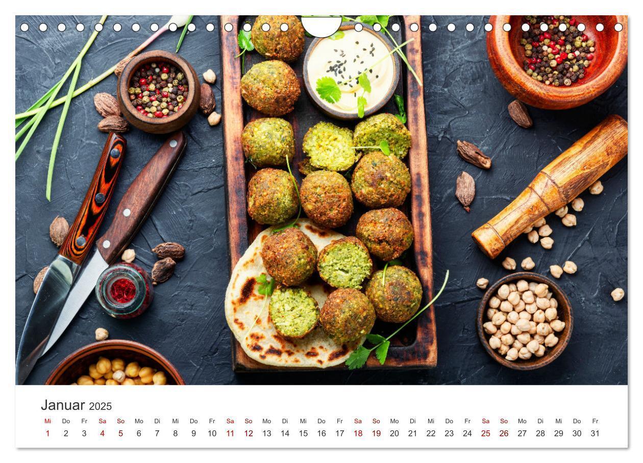 Bild: 9783383931130 | Veganer Essen - Pflanzenbasierte Köstlichkeiten (Wandkalender 2025...