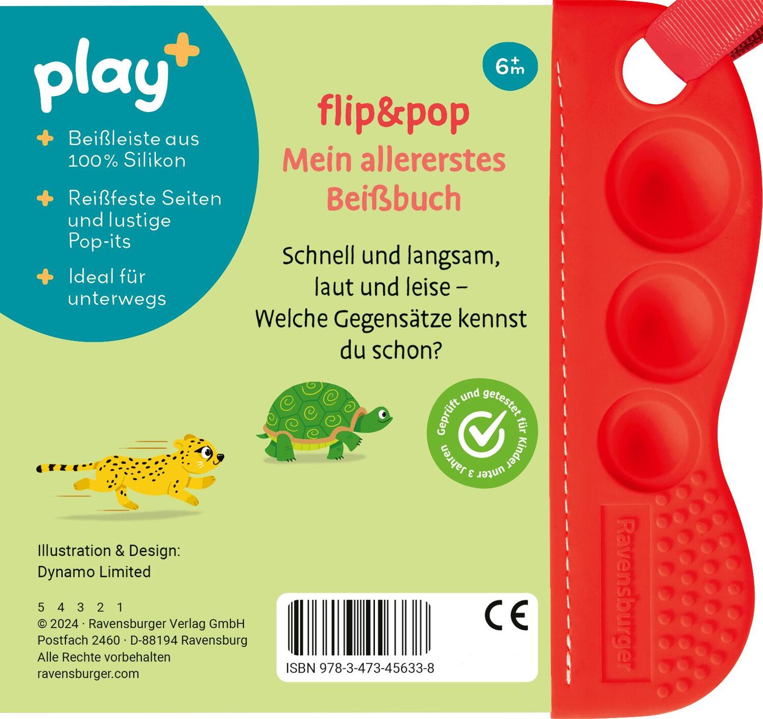 Rückseite: 9783473456338 | Ravensburger Play+ flip&amp;pop: Erste Gegensätze (Mein allererstes...