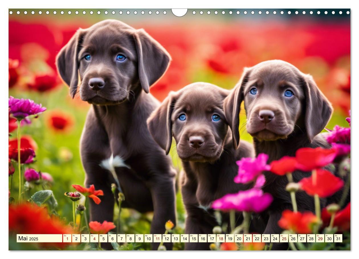 Bild: 9783435979288 | Weimaraner - der ideale Jagdbegleiter (Wandkalender 2025 DIN A3...