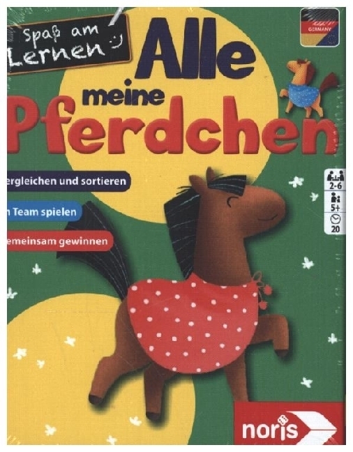 Cover: 4000826003250 | Alle meine Pferdchen (Kinderspiel) | Spiel | In Faltschachtel | 2020