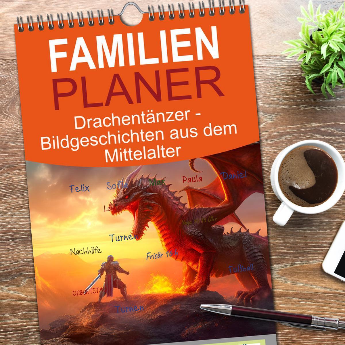 Bild: 9783457094631 | Familienplaner 2025 - Drachentänzer - Bildgeschichten aus dem...