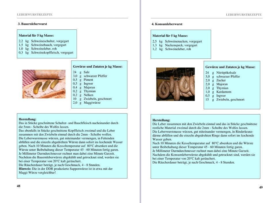 Bild: 9783981664409 | Das große DDR - Wurstbuch | Räuchern - Wursten - Pökeln | Triegel