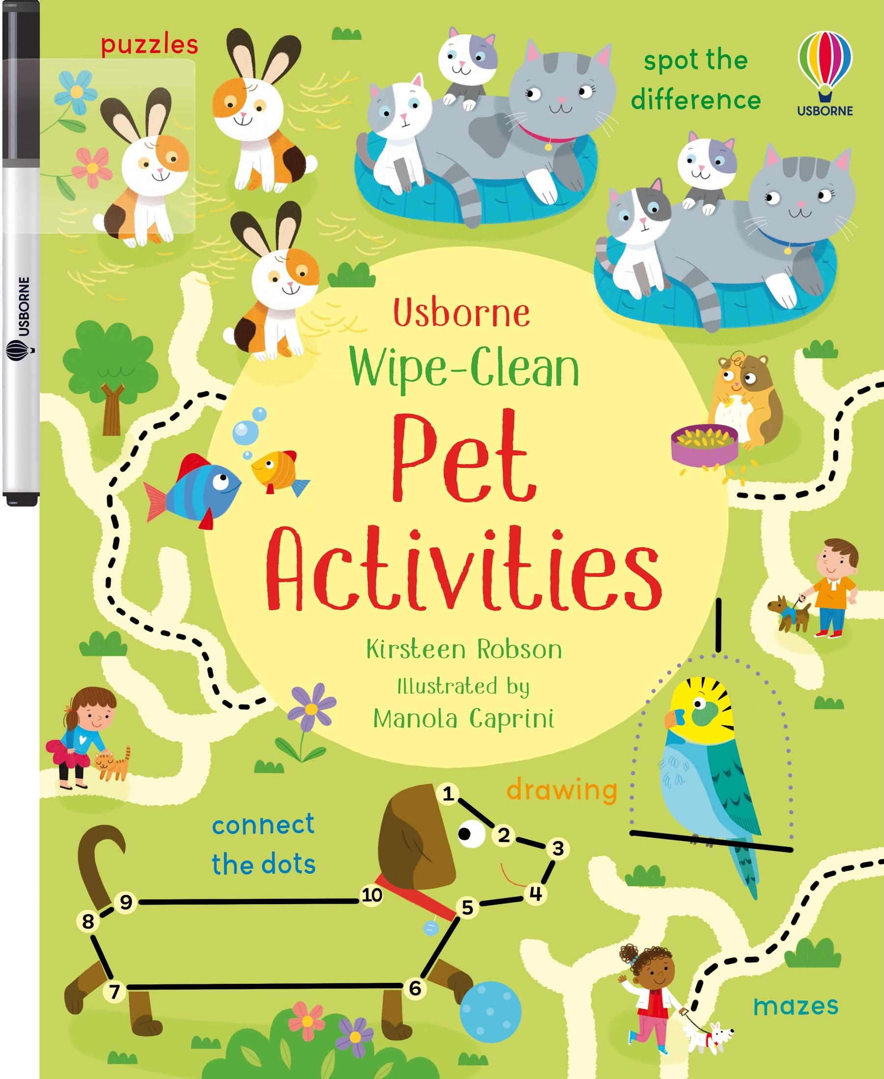 Cover: 9781474995658 | Wipe-Clean Pet Activities | Kirsteen Robson | Taschenbuch | Englisch