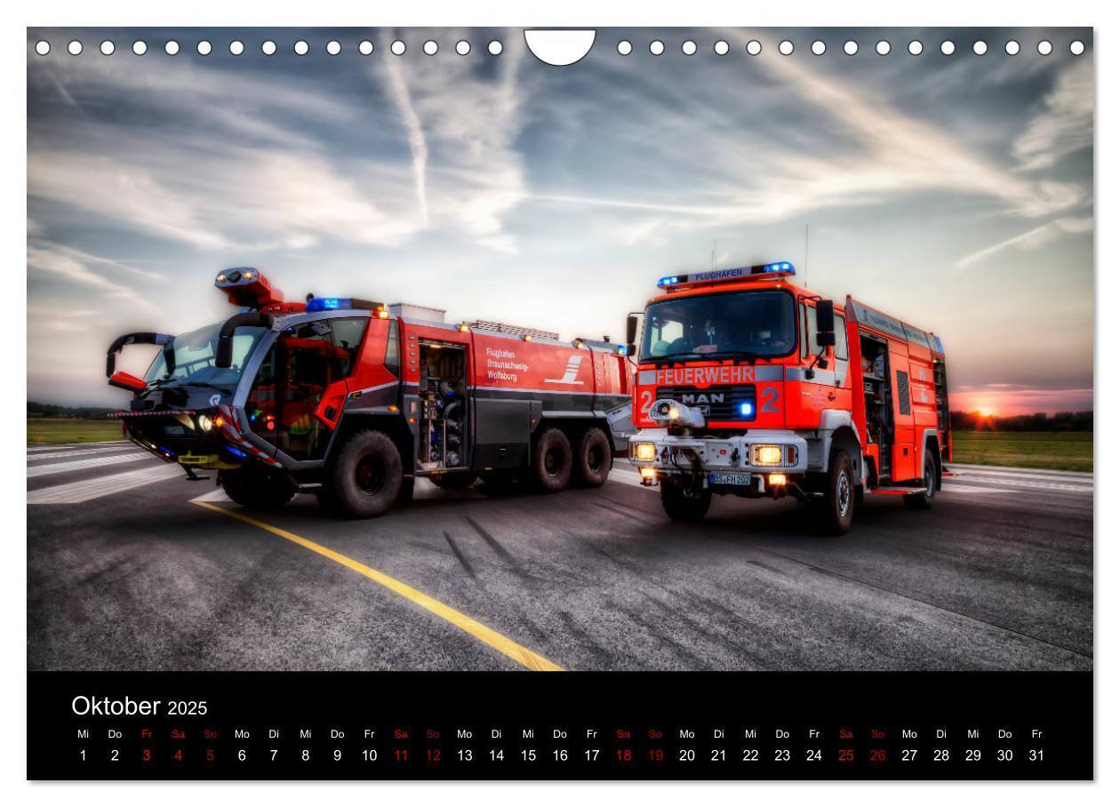 Bild: 9783435422579 | Feuerwehr und Rettungsdienst (Wandkalender 2025 DIN A4 quer),...