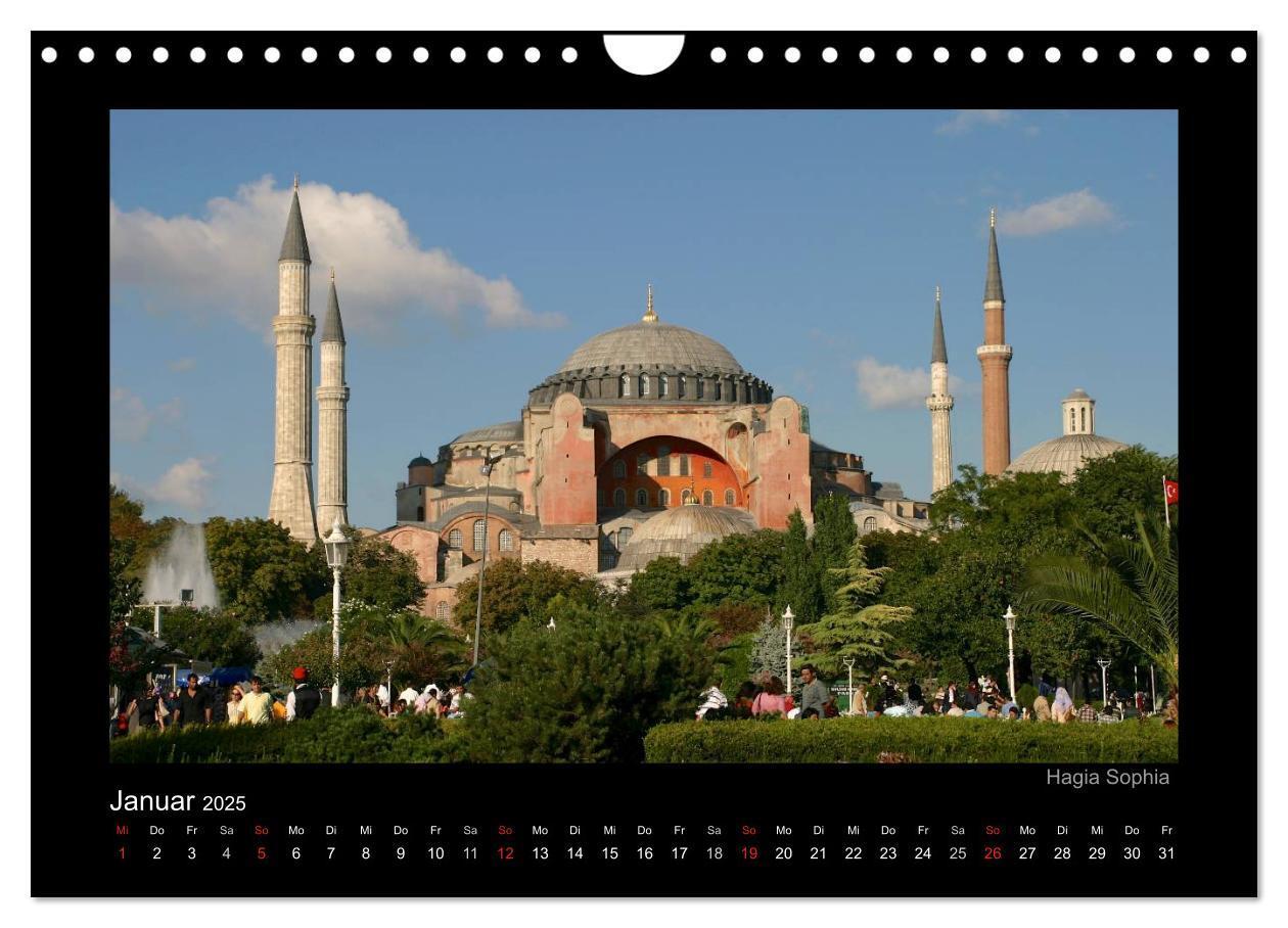 Bild: 9783435833764 | Istanbul (Wandkalender 2025 DIN A4 quer), CALVENDO Monatskalender